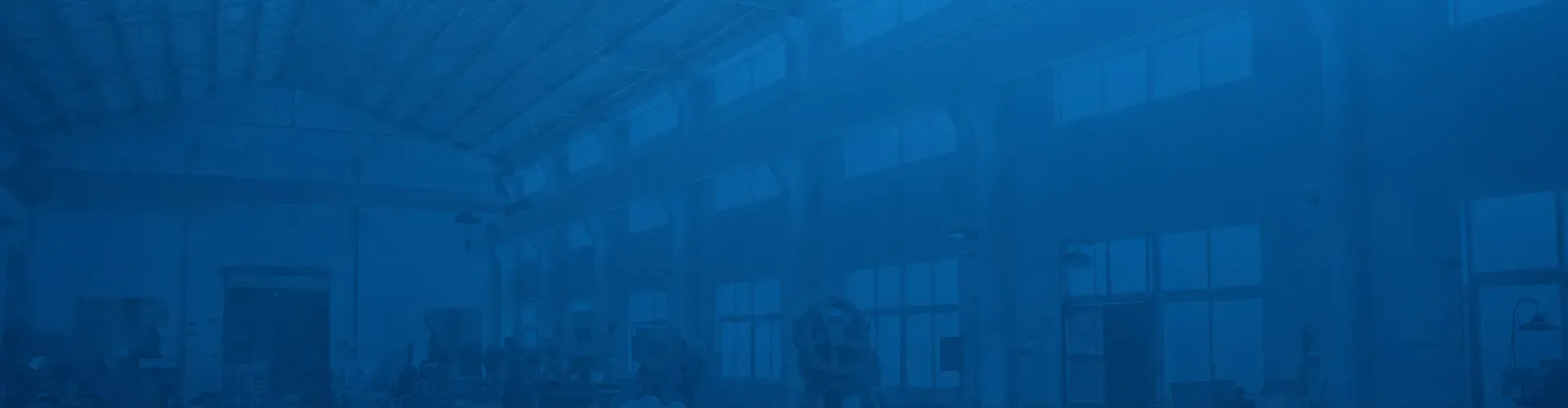 Blue-toned certificate wall background of the Ping Fang factory