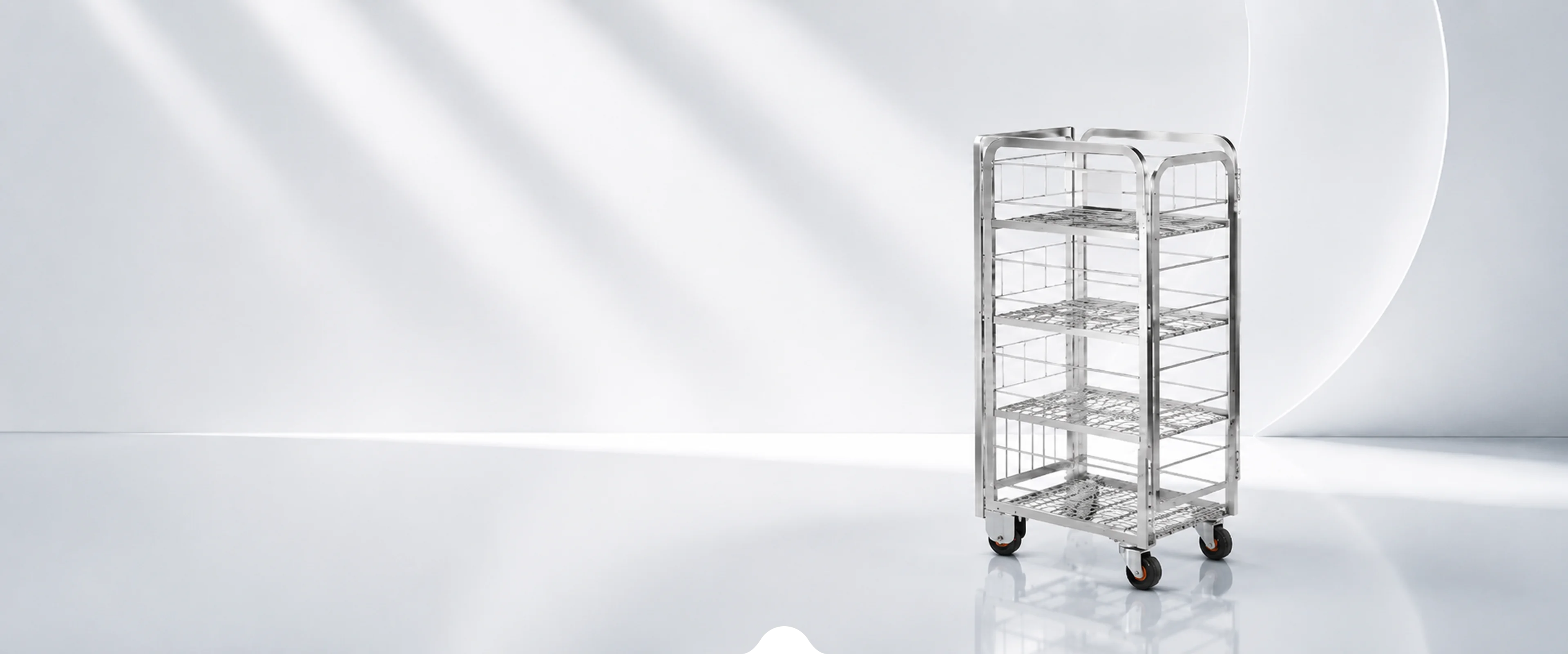Milk trolley by Ping Fang