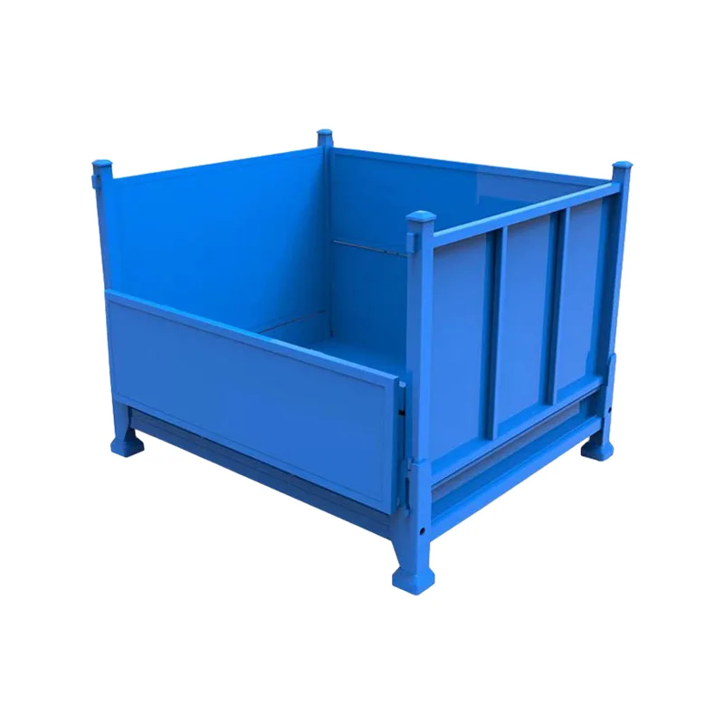 1000kg Load-Bearing Bulk Parts Storage Metal Turnover Box