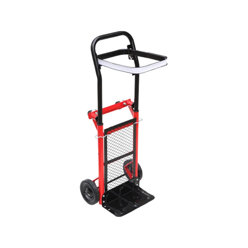80kg Load Capacity Portable Foldable Two-Wheeled Trolley