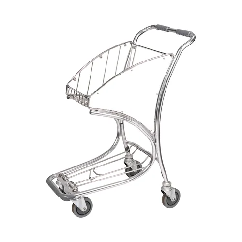 90 kg Aluminum Airport Trolley 790 x 525 x 1020 mm