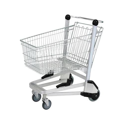 Aluminum Airport Trolley 950 x 670 x 1040 mm with 150 L Basket