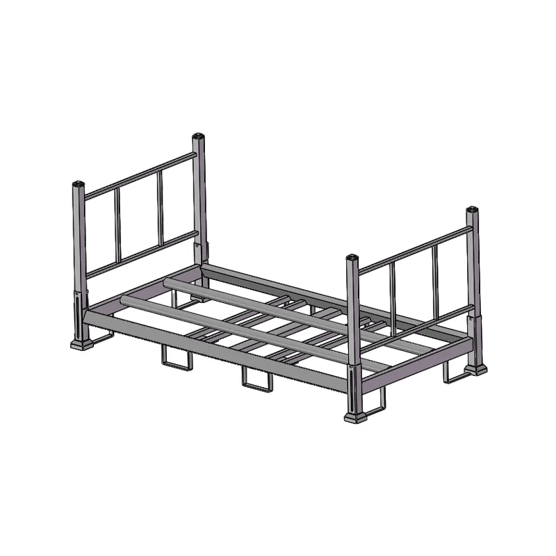 Car Tire Storage Rack with Support Tubes