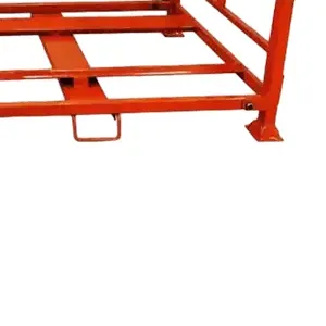 Base rails, floor feet and center loop of the PFTR003 detachable tyre racking