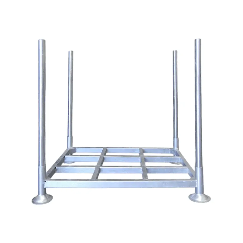 Hot-Dip Galvanized Movable Post Pallet Racks with 1500kg Capacity
