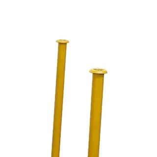 Yellow removable cup-top posts of the PFMPR006 workshop rack