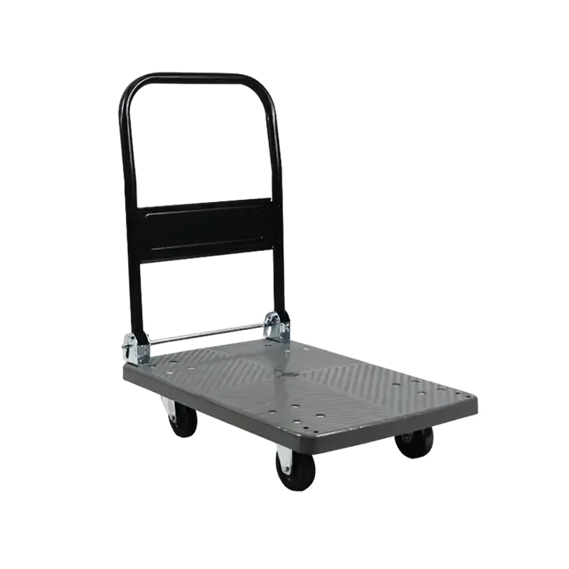 150kg Load Flatbed Warehouse Transport Trolley