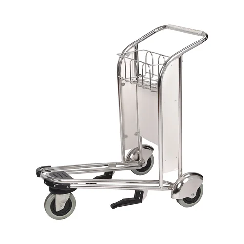 Stainless Steel Airport Trolley 1000 x 670 x 1000 mm without Brake