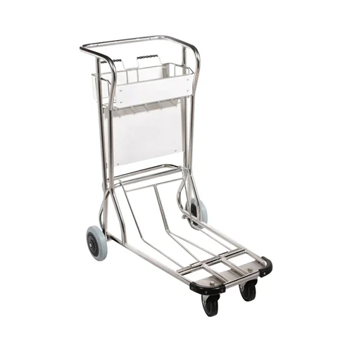 Stainless Steel Airport Trolley 1090 x 670 x 1030 mm without Brake