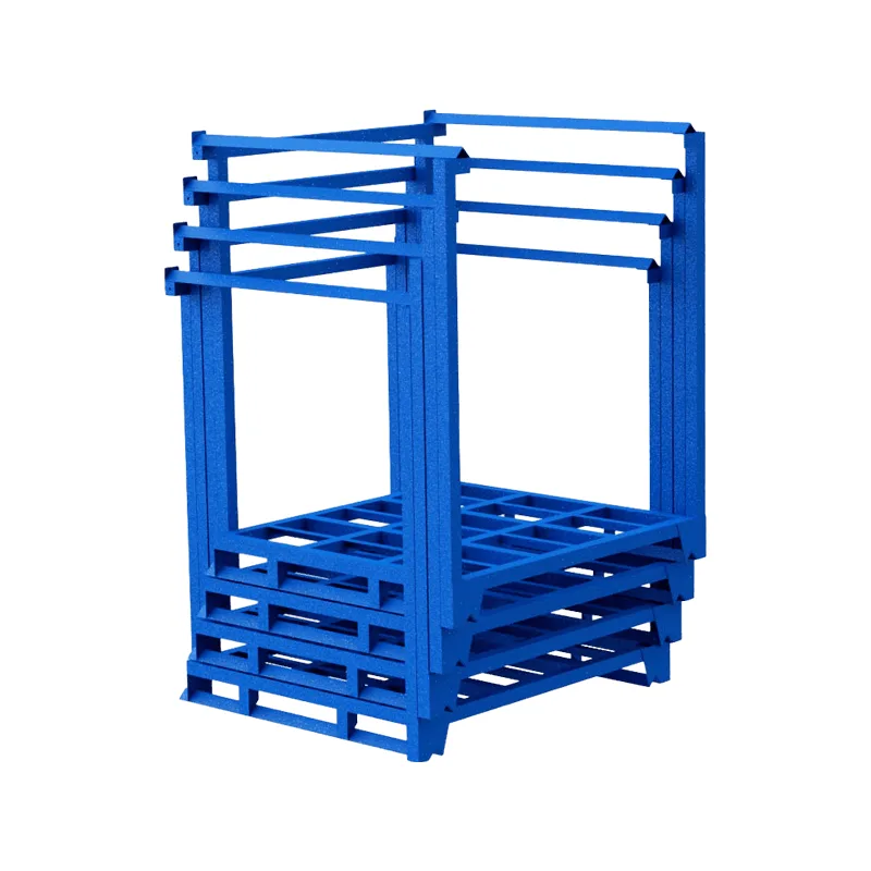 Warehouse Storage Pallet Powder Coating Stacking Frames