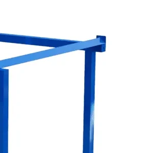 Corner post and top rail of the PFSF010 workshop stacking frame